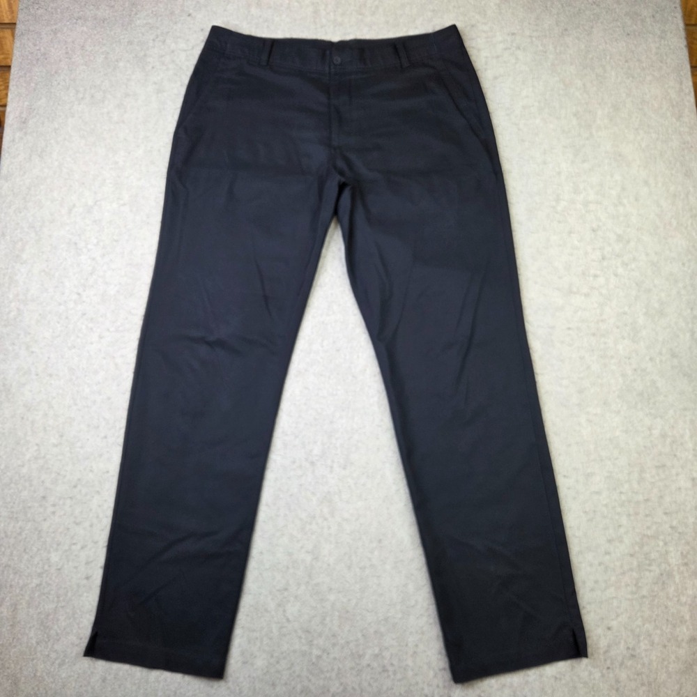 Nike Flex Golf Pants Men 34x32 Dri-Fit Black Standard Fit Performance AA3318-010